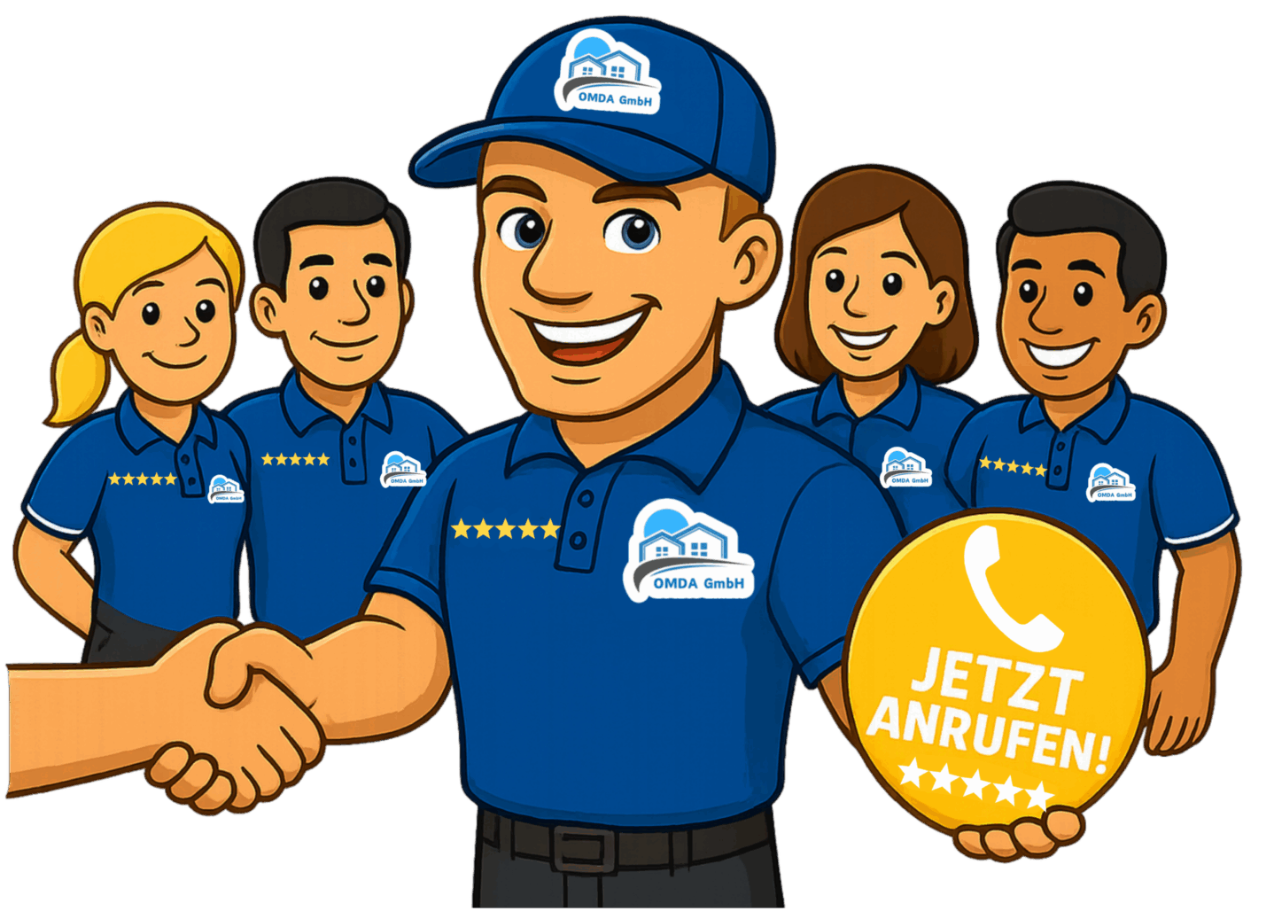 OMDA Team – Jetzt anrufen