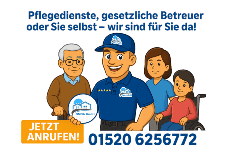 OMDA Care – Wir sind für Sie da